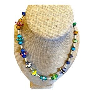 BULKY CLUSTERS Large 3D Beads Shells 16 Inch Primary Colored Professionally Made